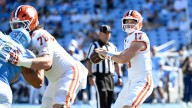 Clemson quarterback Christopher Vizzina in photos