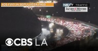 CBS LA issues NEXT Traffic Alert after 101 Freeway car fire