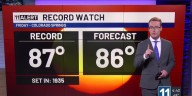 Lots of sunshine and warm Thursday and Friday