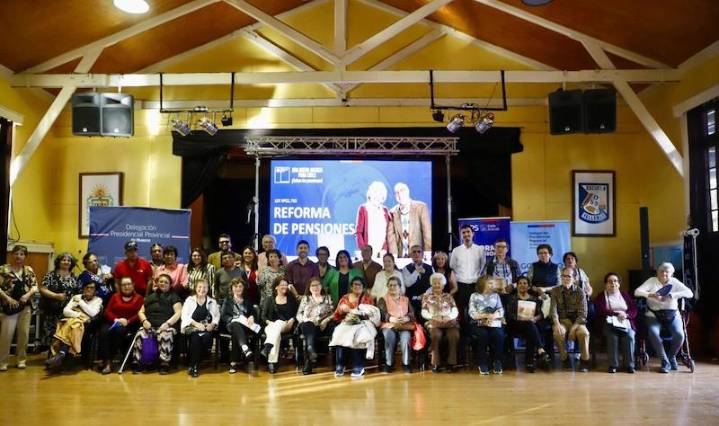 Las provincias de Copiapó y Huasco se informan sobre la Reforma de Pensiones
