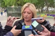 Karina Maureira emitió su voto en Neuquén en el CPEM N°25