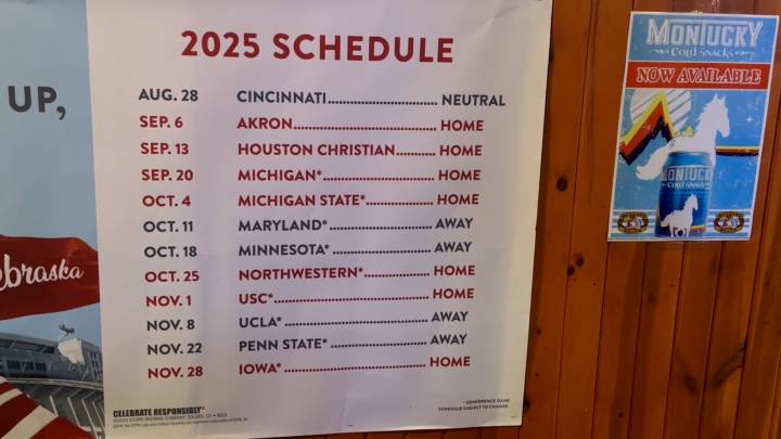 'Traveling is expensive': Husker fans watching the team's first true road game from home