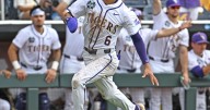 Derek Curiel center field, LSU baseball outfield change