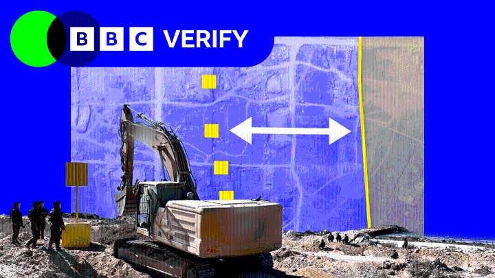 La investigación que muestra cómo Israel controla en Gaza territorio más allá del límite acordado en el cese el fuego