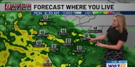 Tracking a soggy start to the week