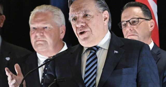 Economic uncertainty takes centre stage at summit of Great Lakes premiers, governors