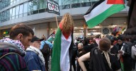 Pro-Palestine march held just miles away from Manchester synagogue attack scene