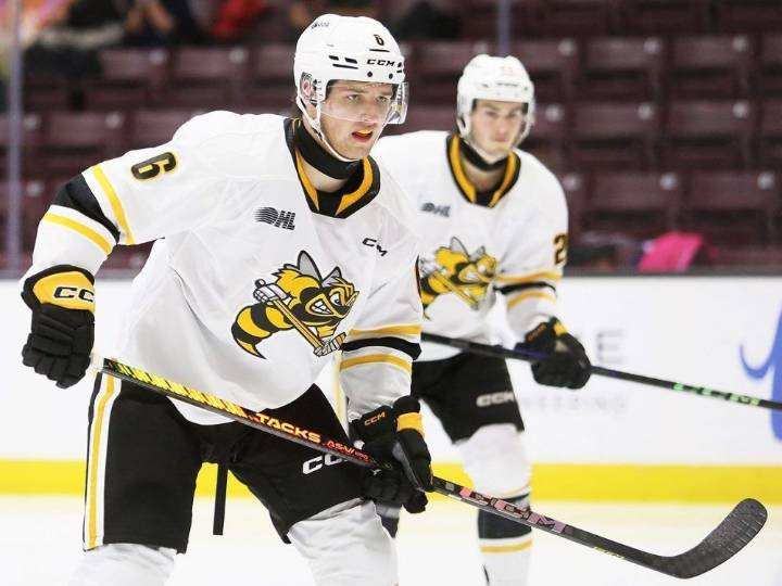 Soo Greyhounds acquire overage defenceman Jack O’Brien from Sarnia Sting
