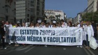Los médicos convocan nueva marcha en Madrid y cuatro días de huelga