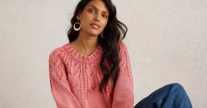 White Stuff jumper is 'perfect' with jeans on chilly autumn and winter days