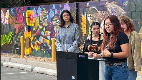 Wildlife mural unveiled at Barales Community Center
