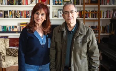 Cristina Kirchner recibió en su domicilio a Carlos Maslatón: de qué hablaron