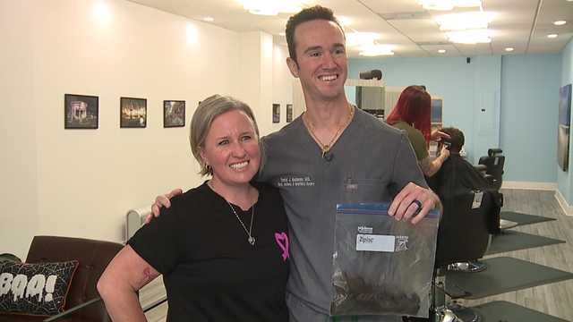 Breast cancer awareness: Plastic surgeon donates