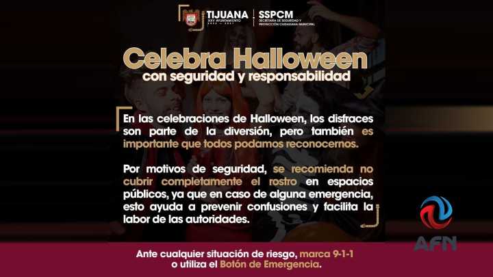 Pide SSPCM celebrar Halloween con responsabilidad