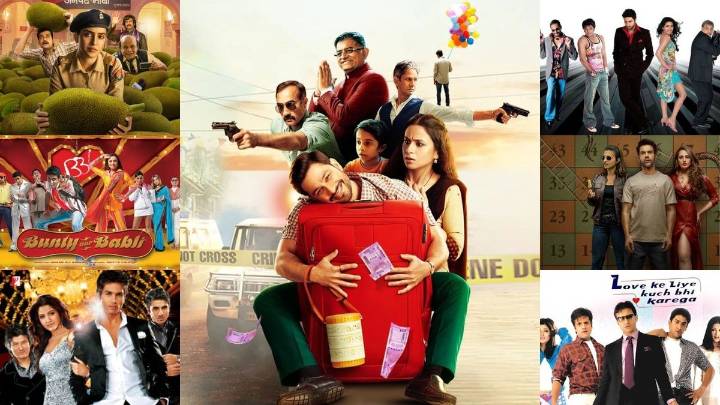 Top 7 Bollywood comedy crime thrillers that promise laughter and chaos