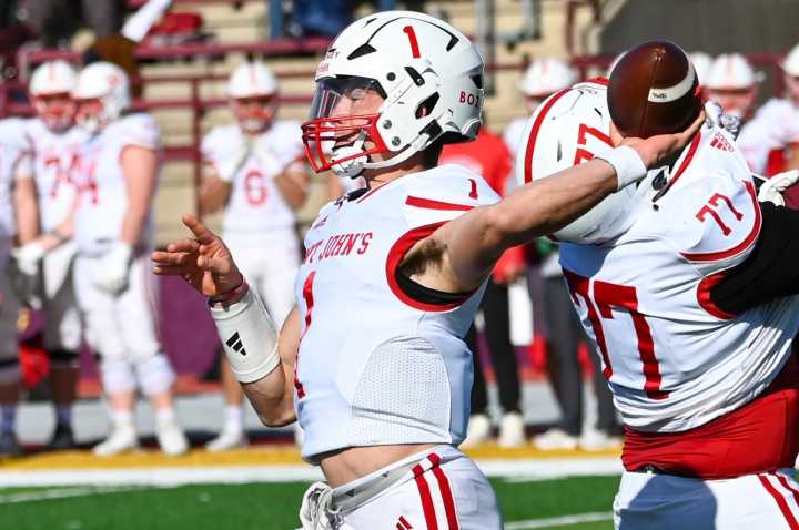 Former Moorhead Spuds QB Trey Feeney helps lead St. John's past Cobbers in hometown return