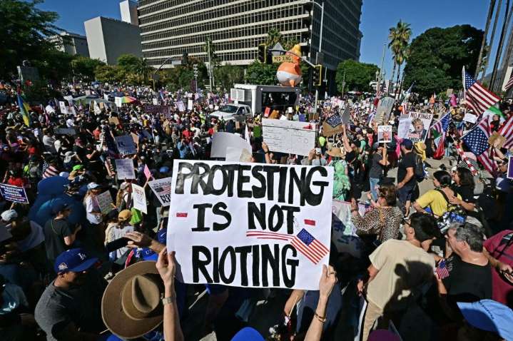 Voices from Southern California ‘No Kings’ demonstrations