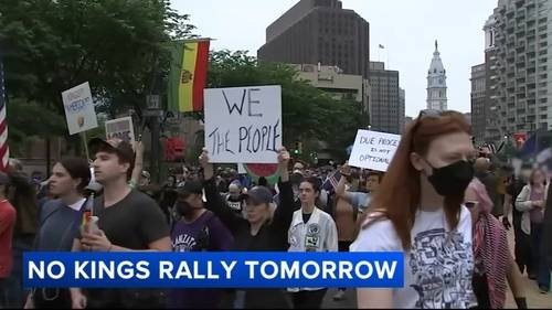 Road closures and parking restrictions for 2nd No Kings Rally in Philadelphia