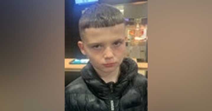 Urgent search for Kye, 11, who was wearing school uniform when he went missing