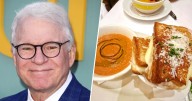 Steve Martin Pokes Fun at Fancy Grilled Cheese and Tomato Soup