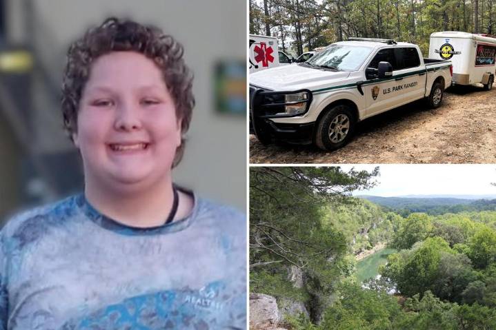 Arkansas teen Kayleb Lynn Eddings found dead by father after fall at Buffalo National River