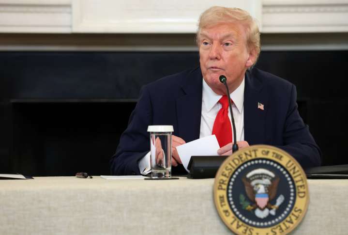 Trump getting second “yearly check