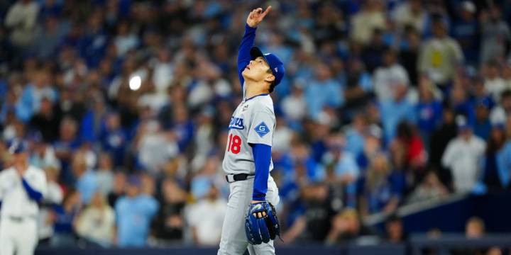 Yoshinobu Yamamoto throws complete game in World Series Game 2