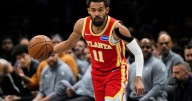 Hawks' Trae Young suffers sprained right knee vs. Nets