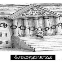 Editorial Cartoon: Unacceptable shutdown