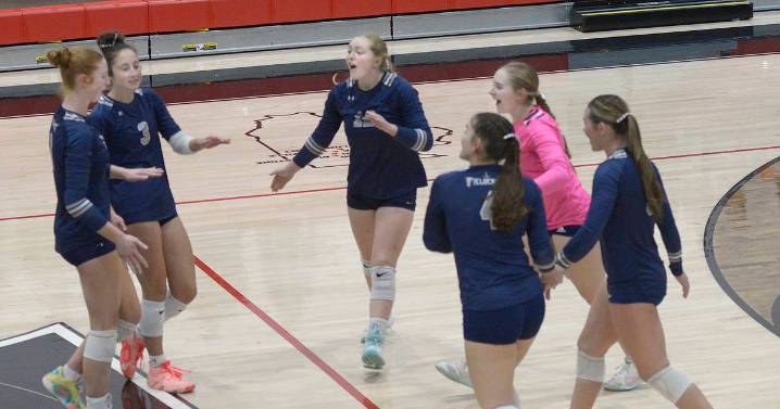 Photos: Fieldcrest volleyball defeats Woodland to advance to the Class 1A Regional final