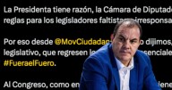 Laura Ballesteros exige fin del “Zoom legislativo” tras escándalo de Cuauhtémoc Blanco jugando pádel