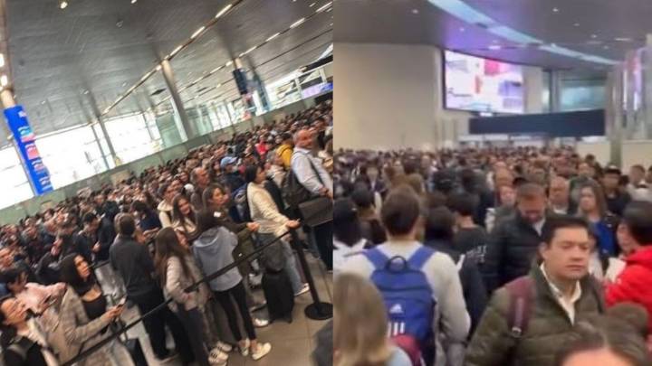 Caos en Migración del aeropuerto El Dorado por funcionarios que exigen cumplimiento de acuerdos