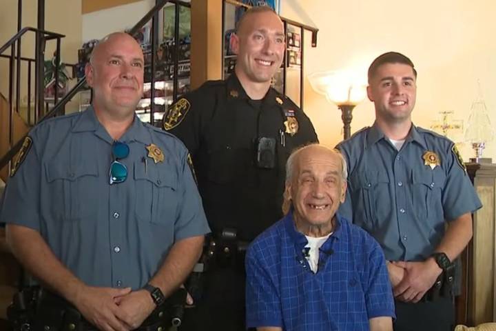 Man Reunites with Officers Who Saved Him During Heart Attack