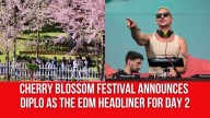Cherry Blossom Festival Announces Diplo as the EDM Headliner for Day 2