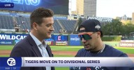 INTERVIEW: Javier Baez proud of Tigers advancing past Guardians 'together'