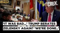 Tunnel Saves Putin From Tomahawk? Zelensky Dials EU As Trump ‘Rejects’ Missile Sale To Ukraine