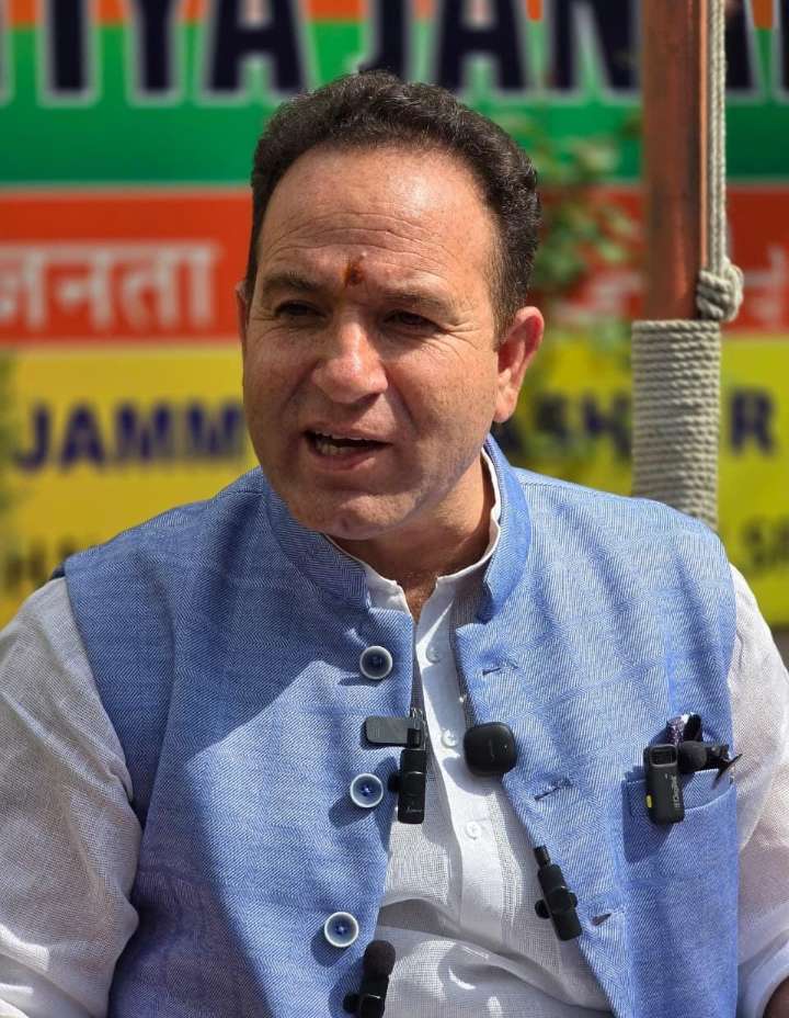 Sunil Sharma slams CM Omar Abdullah, hails Modi era as new age of peace and accountability in J&K