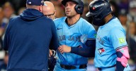 George Springer in Toronto's lineup for Game 6 of ALCS, two days after hit on knee by 95.6 mph pitch