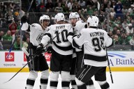 Adrian Kempe OT hero again as Kings top slumping Stars - The Rink Live | Coverage of youth, junior, high school and college hockey