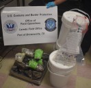 Black tar heroin, meth seized at Los Indios International Bridge