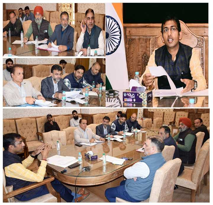Div Com chairs meeting of Rakhs & Farms Department