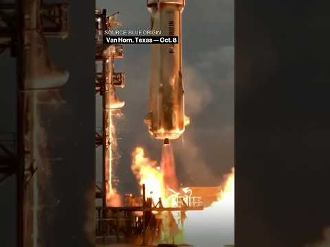 Blue Origin Launches New Shepard Space Tourism Flight