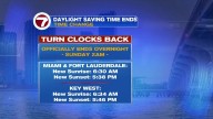 Daylight Saving Time set to end 