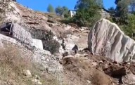 J&K: 7 Injured as Landslide hits SUV in Kishtwar