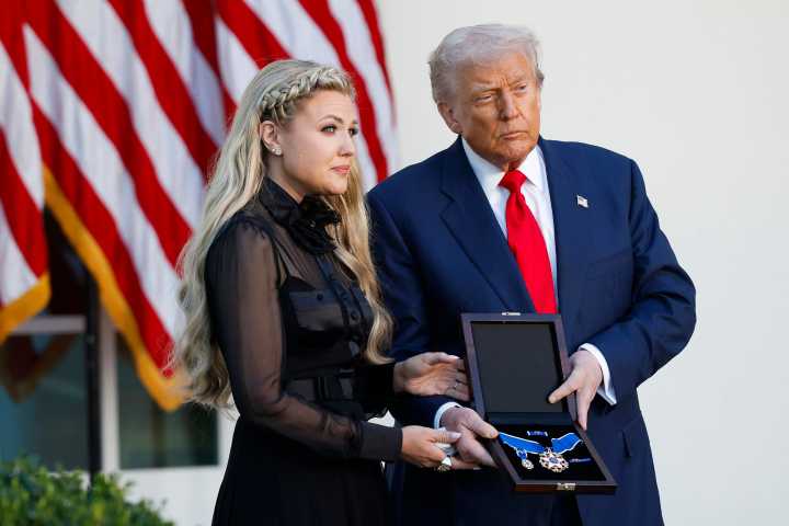 Erika Kirk's Speech at Medal of Freedom Ceremony Sparks Controversy