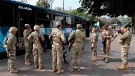 Militares patrullan las calles de Lima tras la declaración del estado de emergencia por la ola de criminalidad