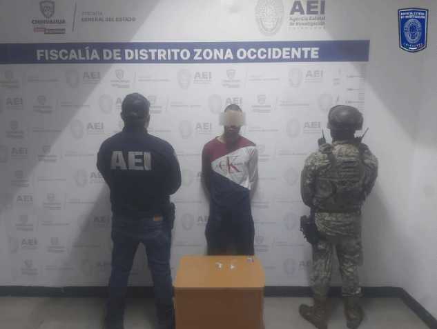 Detienen a hombre con droga y motocicleta robada durante operativo en Cuauhtémoc