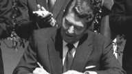 Reagan Foundation becomes the latest US institution drawn into Donald Trump's controversies