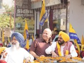 CM Mann leads massive roadshow in Tarn Taran; Appeals to voters to support AAP candidate Harmeet Sandhu [ FULL VIEW ]