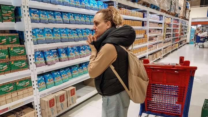 El consumo masivo se desplomó 4,4% en septiembre